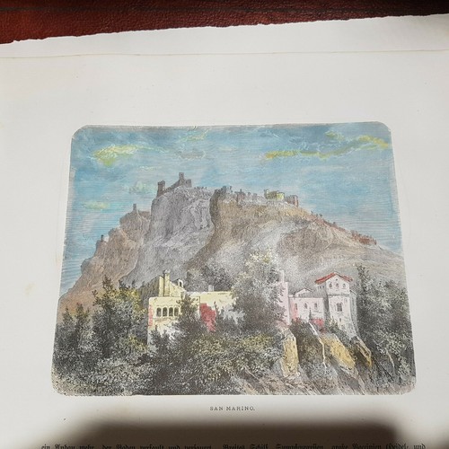 San marino veduta della rocca - san,