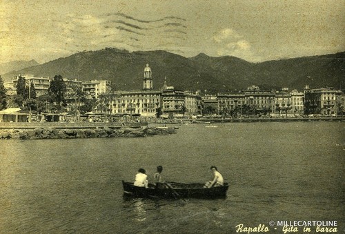 Rapallo gita barca - barca, 1955