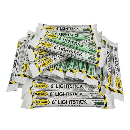 Bastoncini luminosi mayday - 6",