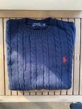 Maglione Lana Trecce Ralph Lauren 