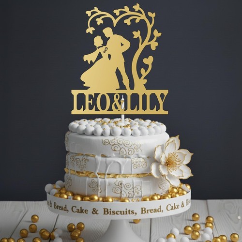 Cake topper acrilico - topper,