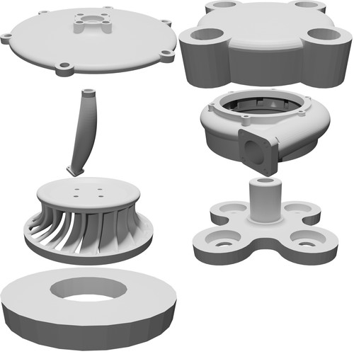 Soffione doccia turbina - soffione,