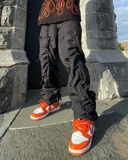 MNML Tech Baggy Pants Nero