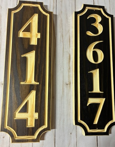 Insegna indirizzo legno - indirizzo,