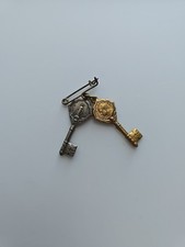 Spilla Roma Chiavi Cattoliche Ave Maria AVE MARIA E PAPA PAOLO VI