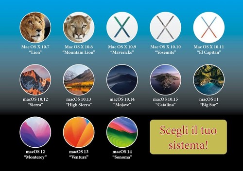 Mac installer singolo su - singolo,