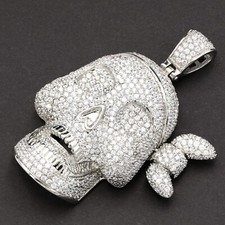 Ciondolo teschio pirata in