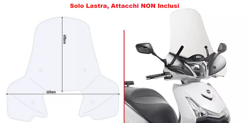 Givi solo parabrezza - solo,