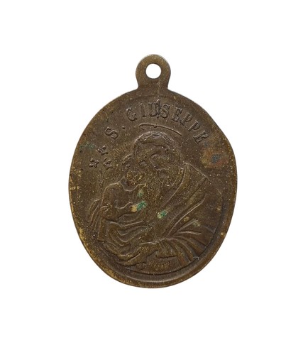 Medaglia religiosa votiva - medaglia,