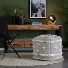 Sidney Street 20" Square Pouf