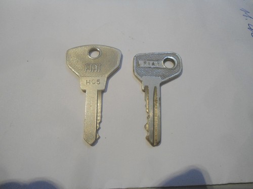 Coppia vecchie chiavi fiat - fiat,