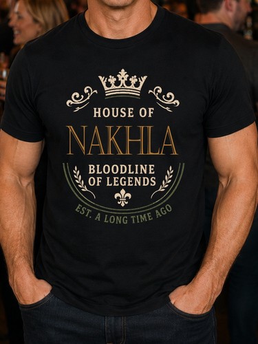 Shirt uomo nakhla nome - t-shirt,
