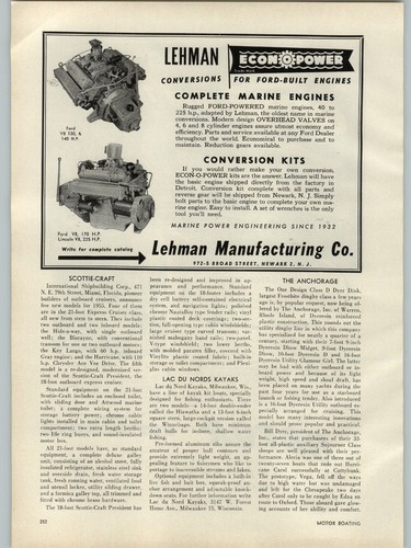 1955 carta pubblicitaria - 1955,