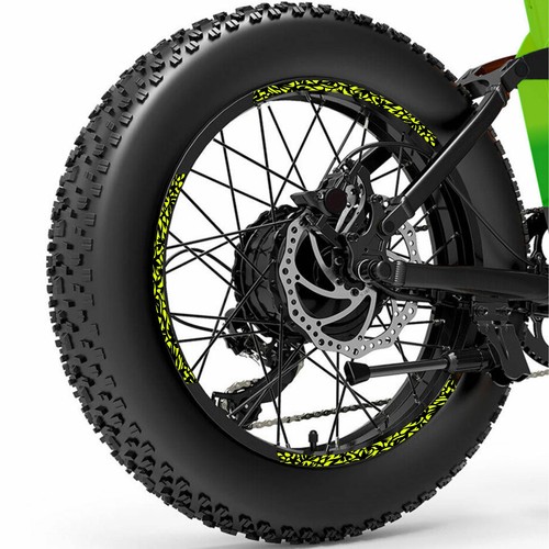 Adesivi cerchi bici fat bike - cerchi,
