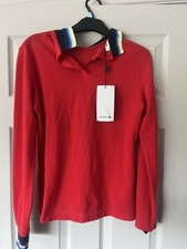 Polo Lacoste rosso ciliegia
