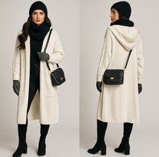 Women's Shaved Wool Hooded