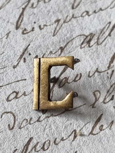 Monogramma lettere ottone - lettere, in
