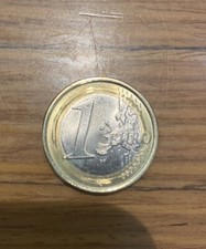 MONETA 1 EURO 2011 ITALIA CON ERRORE/DIFETTO DI CONIO