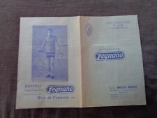 FASCISMO 1938 GINO BARTALI LEGNANO BICICLETTE LISTINO EPOCA