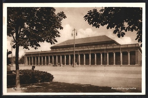 Cartolina karlsruhe sala - cartolina, karlsruhe,