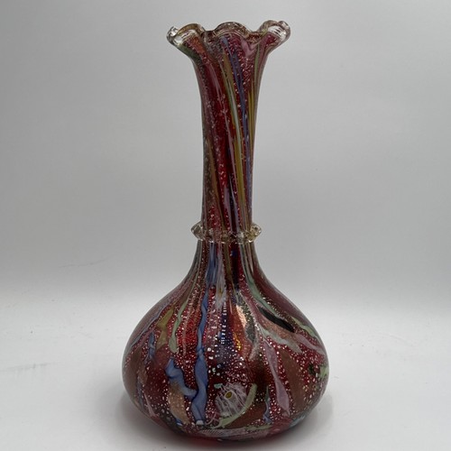 Vaso bulbo alto in - 13”,