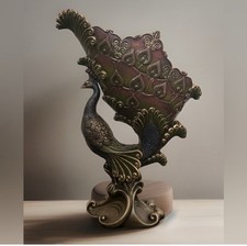 Vaso ciotola rialzata bronzo