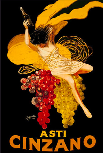 Poster vino italiano - , asti