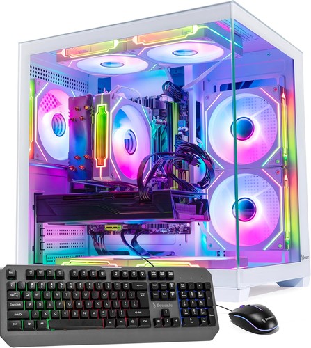 Desktop argb gaming tower - desktop,