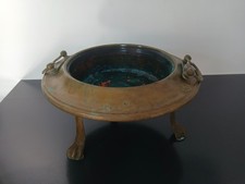 Antico Braciere Scaldino in