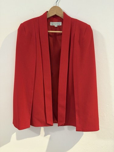 Blazer tahari lavine red - blazer,