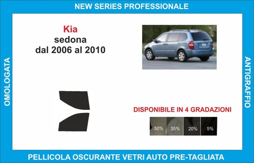 Pellicole oscuranti vetri - oscuranti, kia
