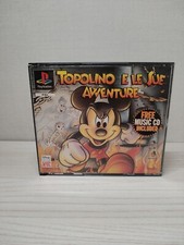 Topolino e Le Sue Avventure + CD Musicale Big BOX PAL ITA Playstation 1 PS1 CIB 