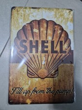 ADVERTISING SIGN PLATE - SHELL