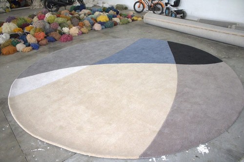 Tappeto lana multicolore - tappeto,