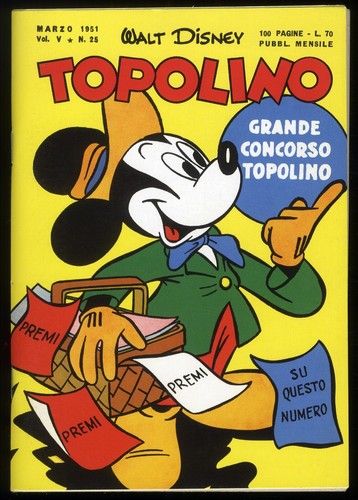 Topolino marzo 1951 - n°,