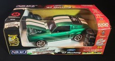 Nikko 1967 Mustang Fastback The Fast & The Furious RC scala 1:16 NUOVO RARO NUOVO CON SCATOLA