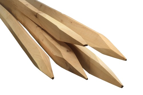 Pali legno spaccato - legno, acacia