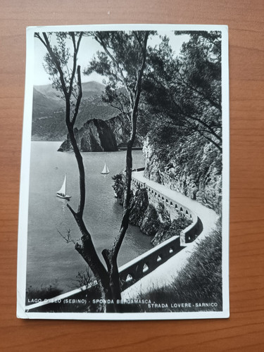 Lago iseo strada - d'iseo, lovere