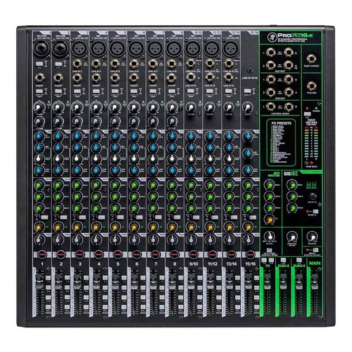 Mackie profx16v3 mixer effetti - mackie,
