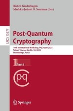 Post-Quantum Cryptography -