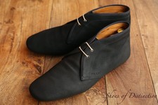 Stivali chukka PRADA blu navy