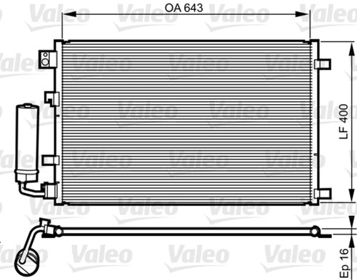 Condensatore climatizzatore - condensatore,