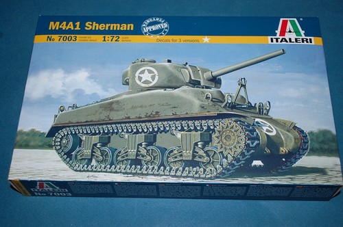 Italeri 7003 m4a1 sherman - -,