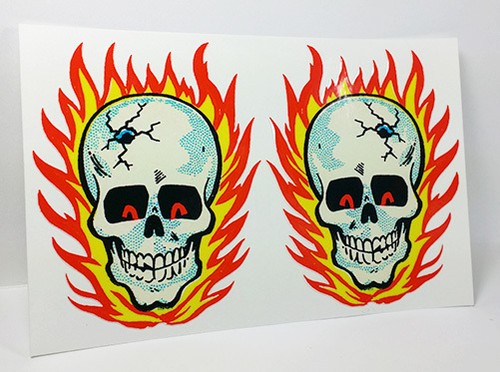 Coppia decalcomanie hot - decalcomanie,