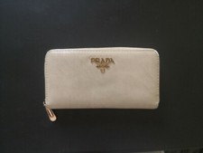 Portafoglio Prada Milano Bianco.