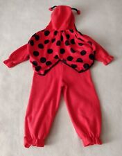 COSMOGIOCHI Costume vestito abito carnevale bambina coccinella - 4 anni