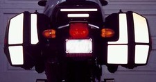 Side Bag Black Reflective Tape