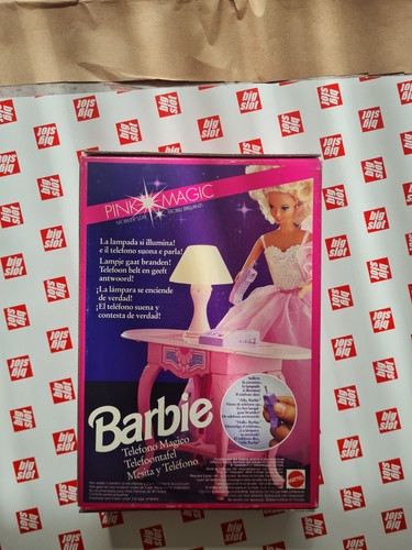 Barbie pink magic lampada - barbie,
