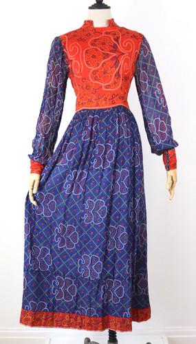 Abito vintage anni - 60, indiano