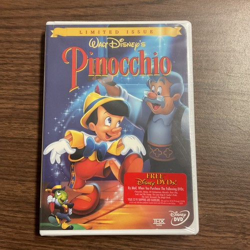 Walt disney pinocchio dvd - walt,